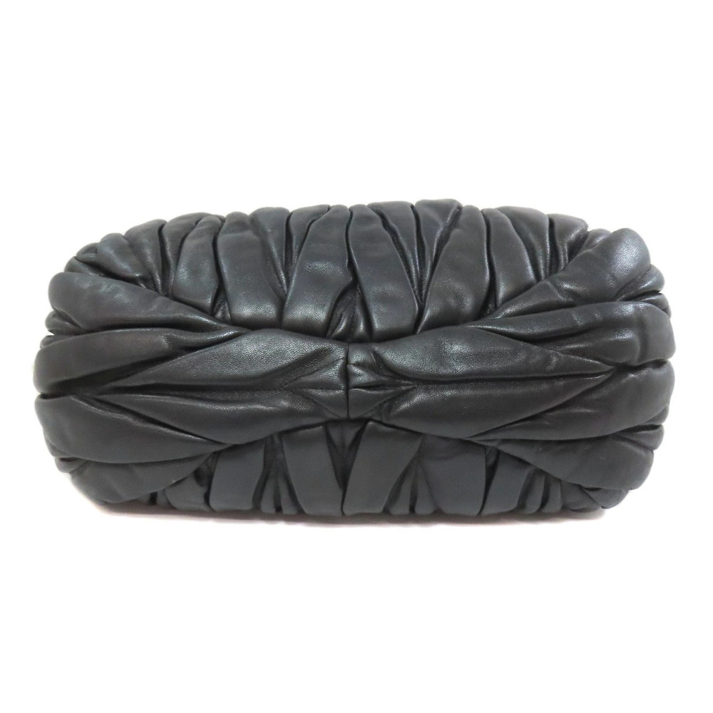 Miu MIu Matelasse Handbag Leather - Picture 4 of 11
